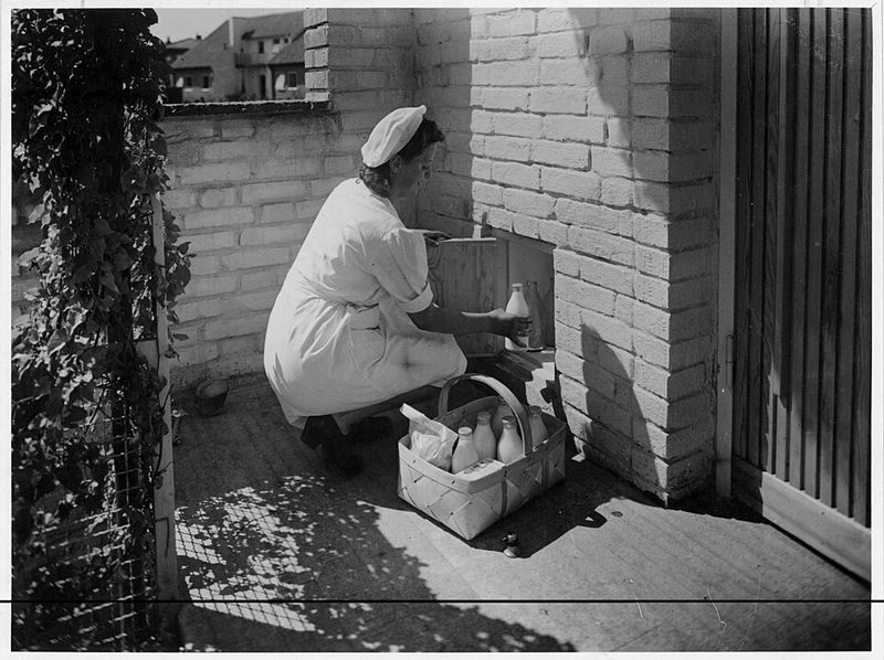 Milk Delivery To The Front Porch