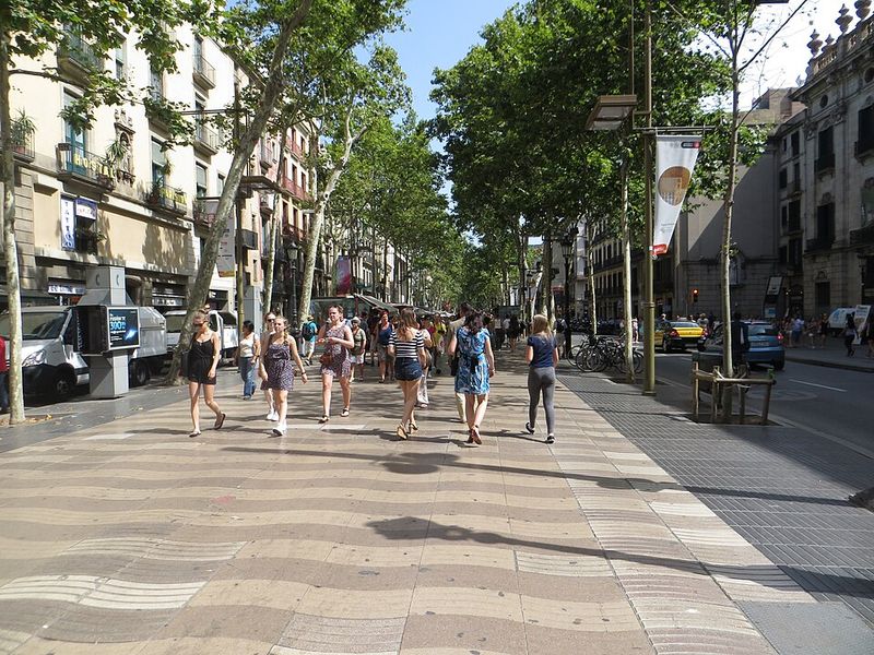 La Rambla, Barcelona, Spain