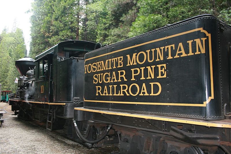 Yosemite Mountain Sugar Pine Railroad Christmas Train