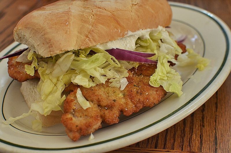 Pork Tenderloin Sandwich
