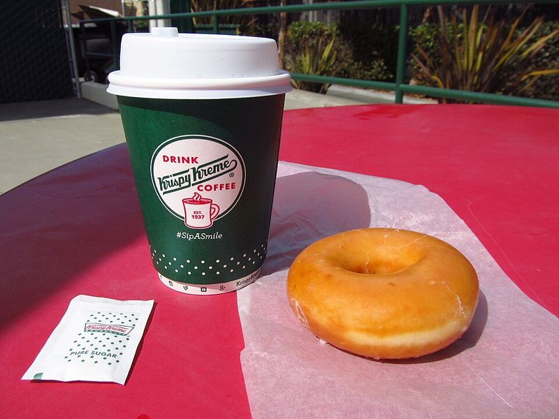 Krispy Kreme Gingerbread Latte
