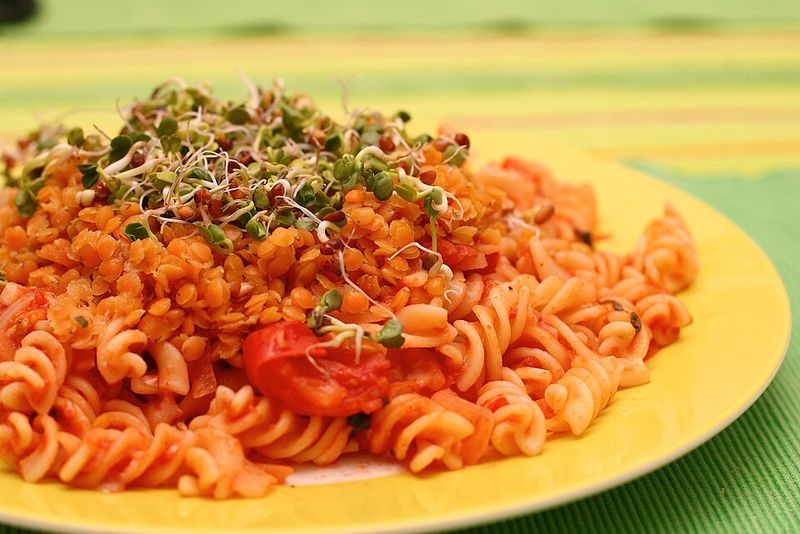 Pasta with Red Sauce