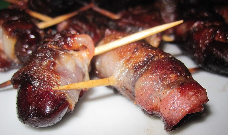 Bacon-Wrapped Dates