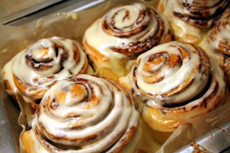 Cinnamon Roll with Icing