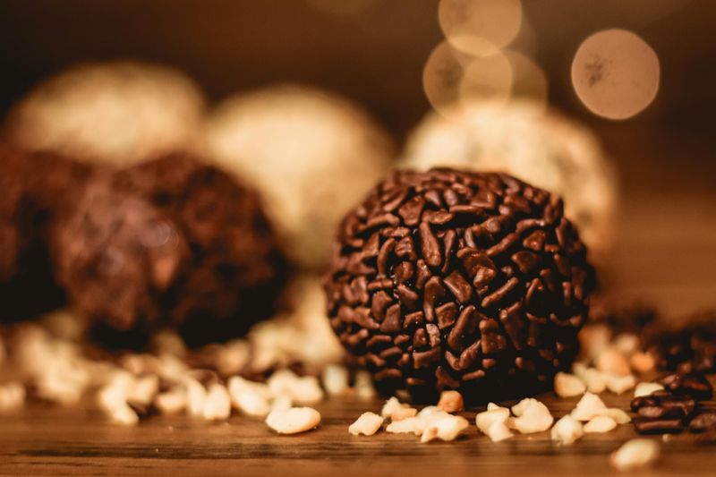 Peanut Butter Chocolate Truffles
