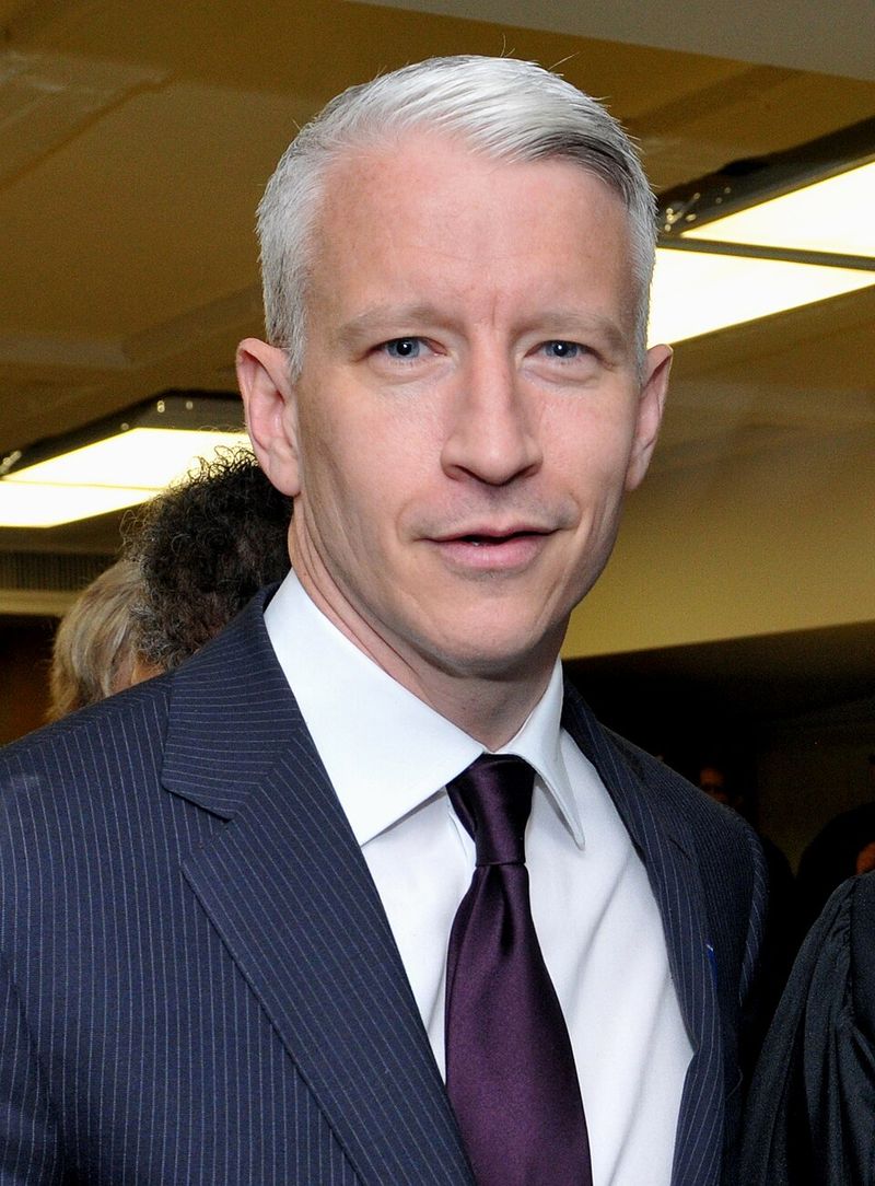 Anderson Cooper (Gloria Vanderbilt, Wyatt Cooper)