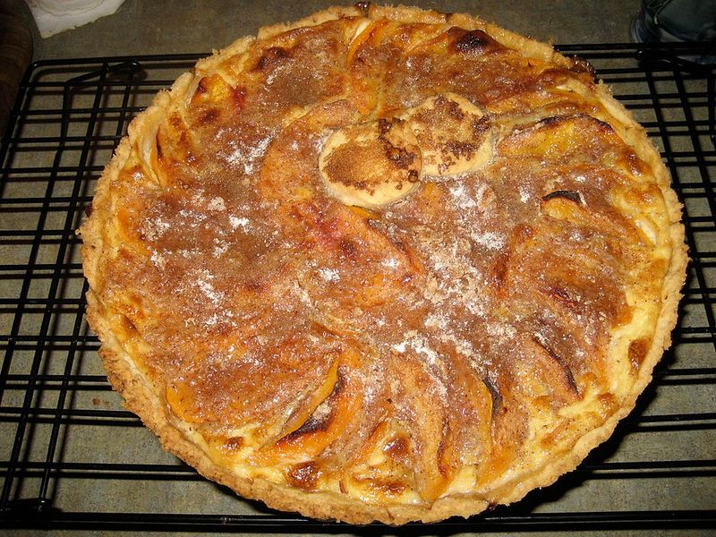 Delaware – Peach Custard Pie
