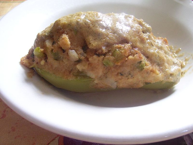 Seafood Stuffed Mirliton