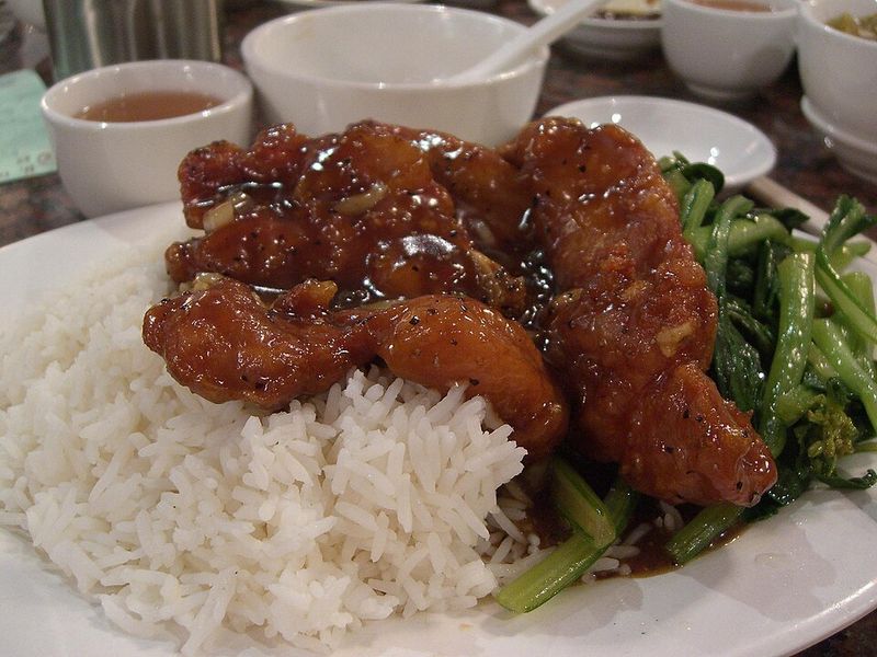 Sticky Honey Garlic Pork