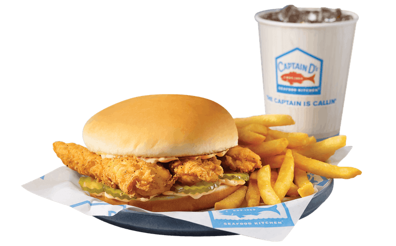 Captain D's Giant Fish Sandwich