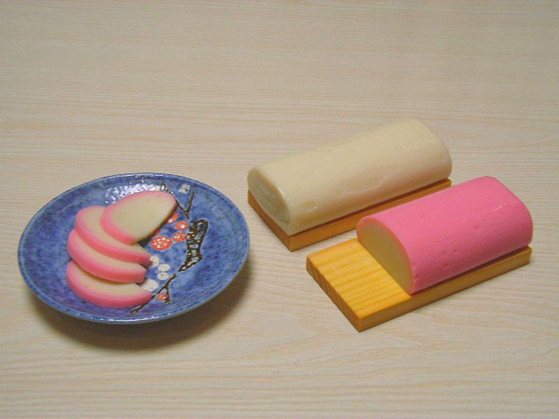 Kamaboko Fish Cake Slices