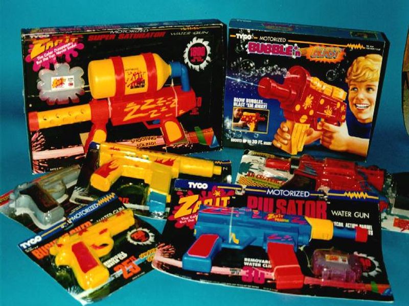 All-Out Water Gun Wars In The Yard