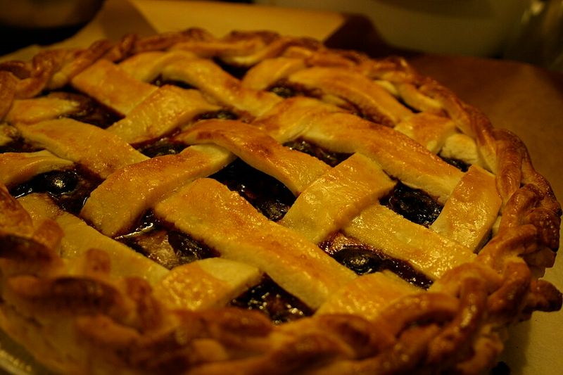 Tart Cherry Pie Made with Ohio-Grown Cherries