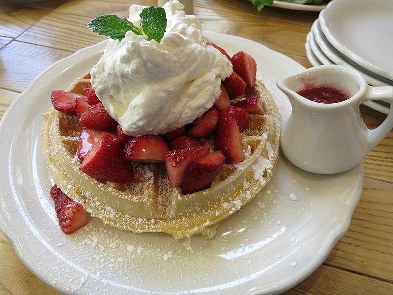 Frozen Waffle Strawberry Shortcakes