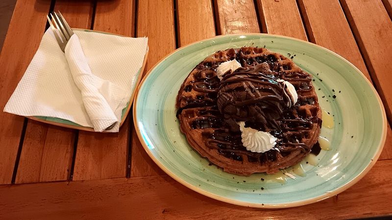 Ultimate Chocolate Frozen Waffle Dessert