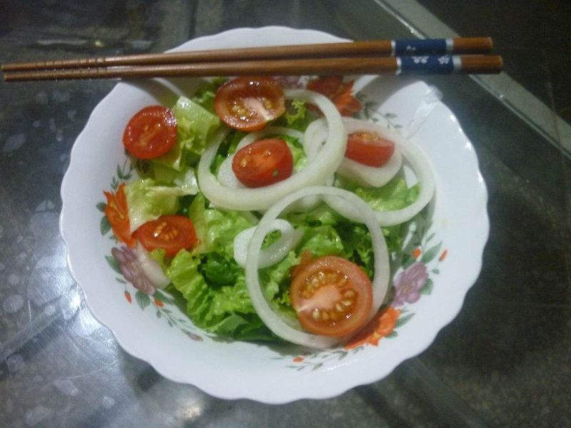 Wilted Lettuce Salad