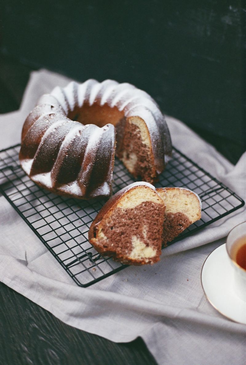 Marble Cake Using One Batter