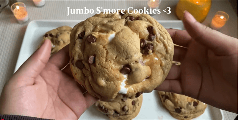 Chocolate Chip Cookie S'mores