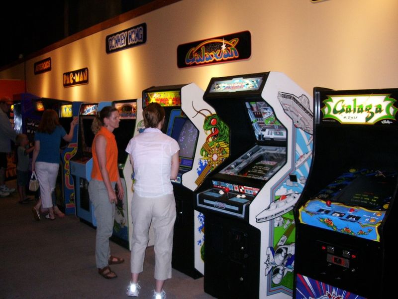 Living At The Mall Arcade