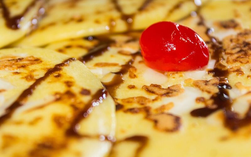 Syrup Drenched Breakfast Pancake Skillet