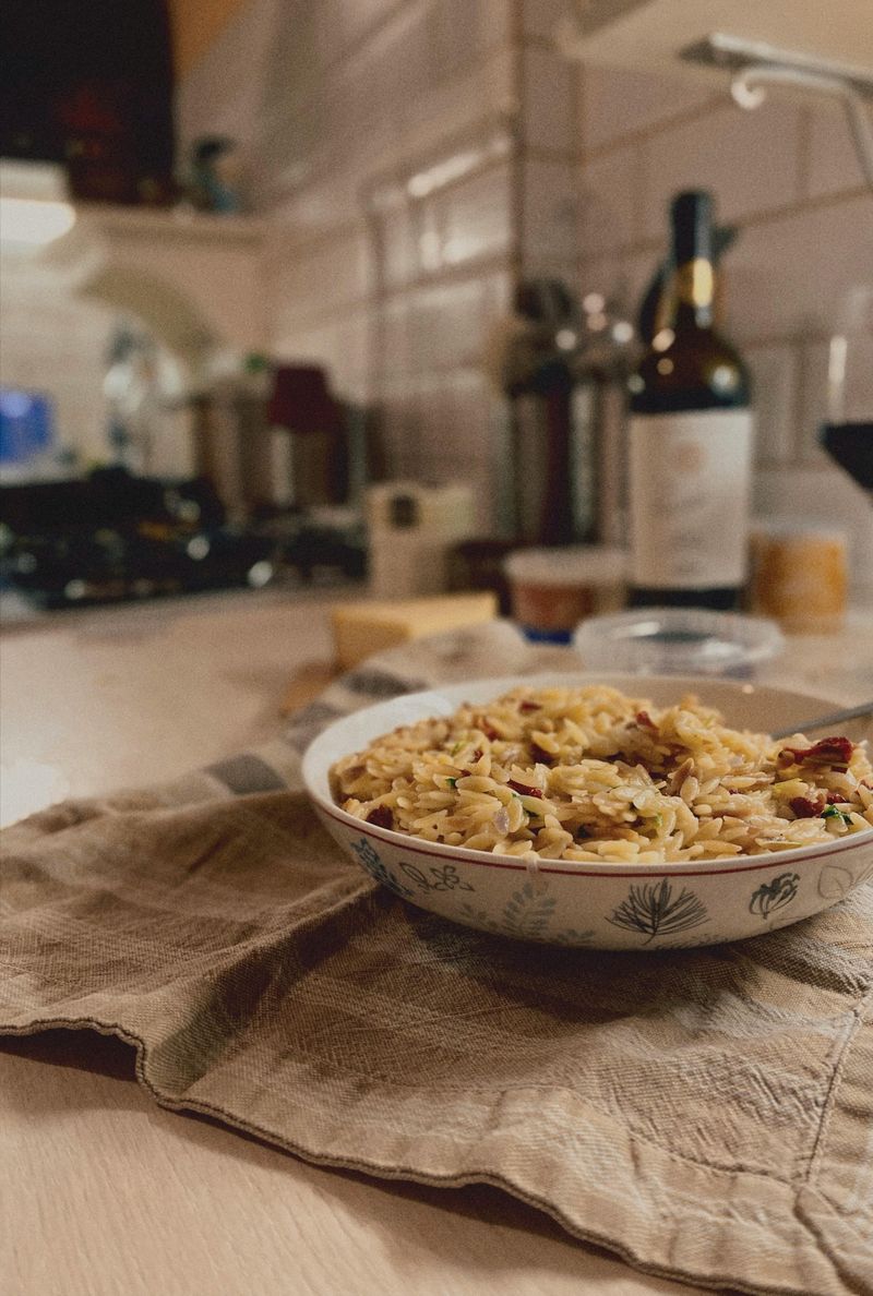 Parmesan Garlic Orzo
