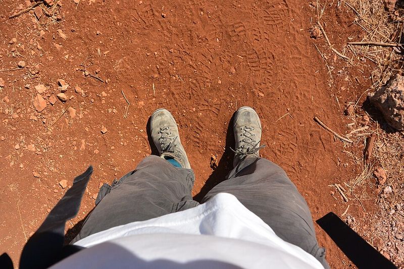 Red Clay Stains On Sunday Shoes