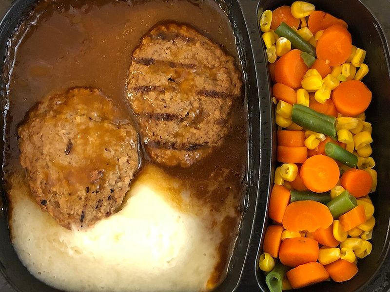 Hungry-Man Grilled Beef Patty Meal