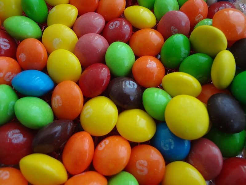 Skittles With Titanium Dioxide