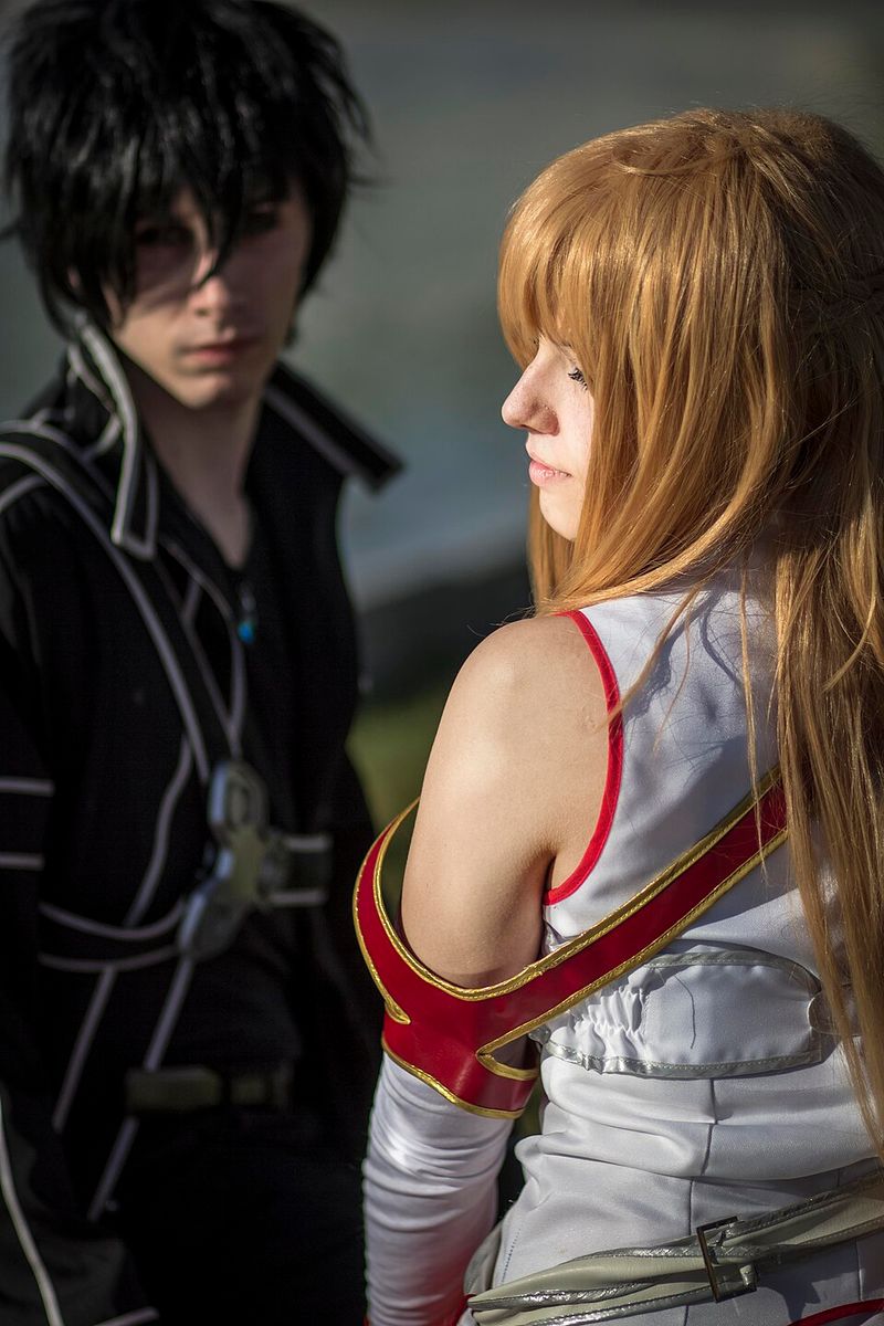 Kirito and Asuna, Sword Art Online