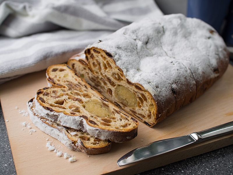 German Stollen Christmas Bread