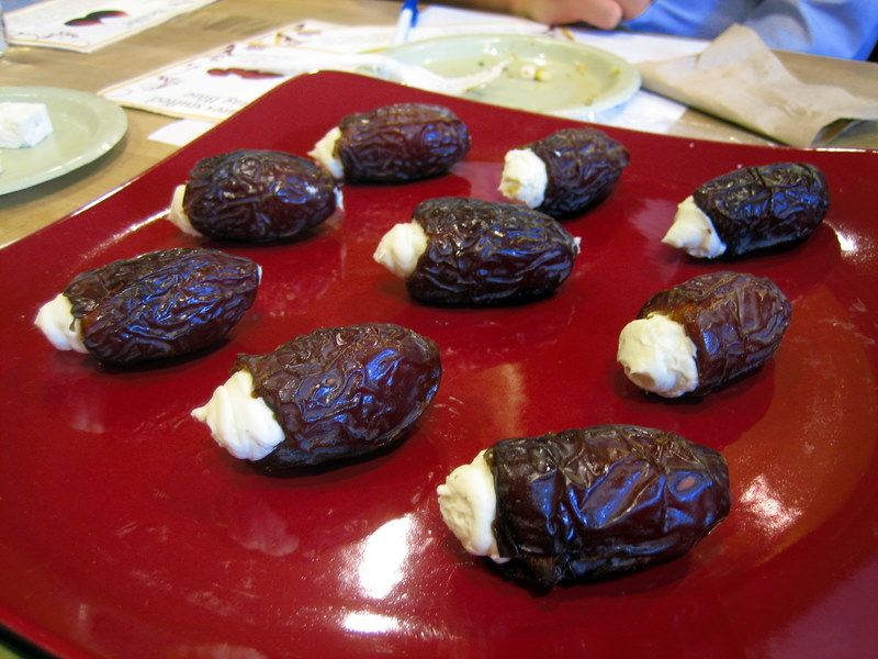 Peanut Butter Stuffed Dates