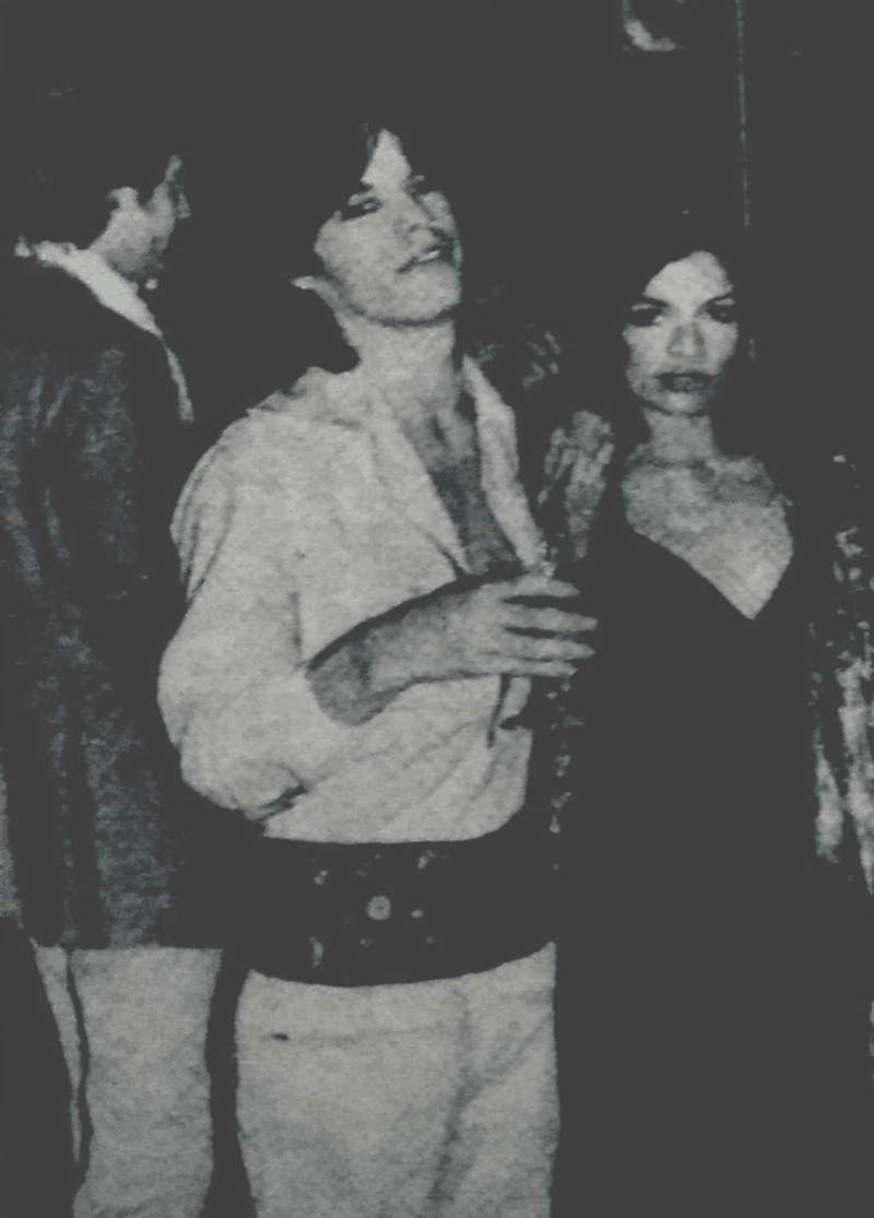 Mick Jagger and Bianca Jagger