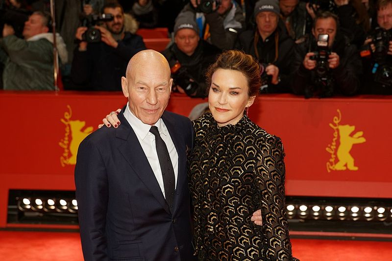 Patrick Stewart and Sunny Ozell