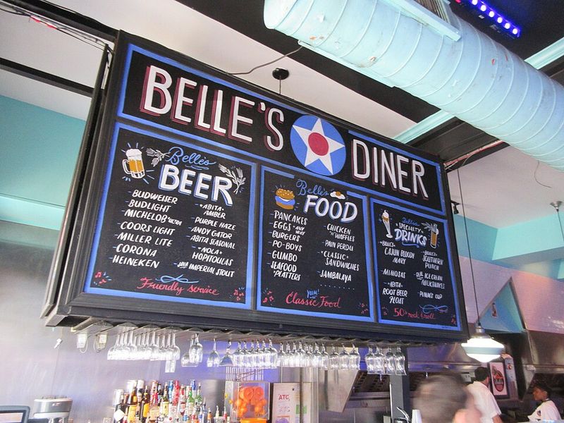 The Iconic Diner Menu