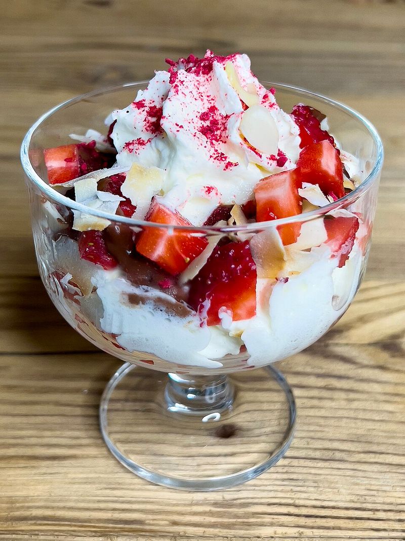 Berry Whipped Cream Cups