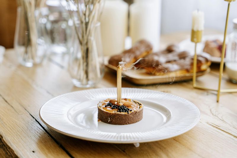 Dark Truffle and Salted Caramel Tart