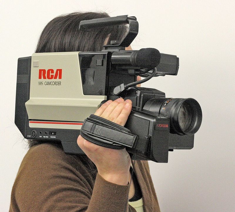 Filming Everything With A Bulky VHS Camcorder