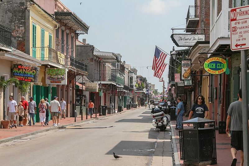 Bourbon Street, New Orleans, USA