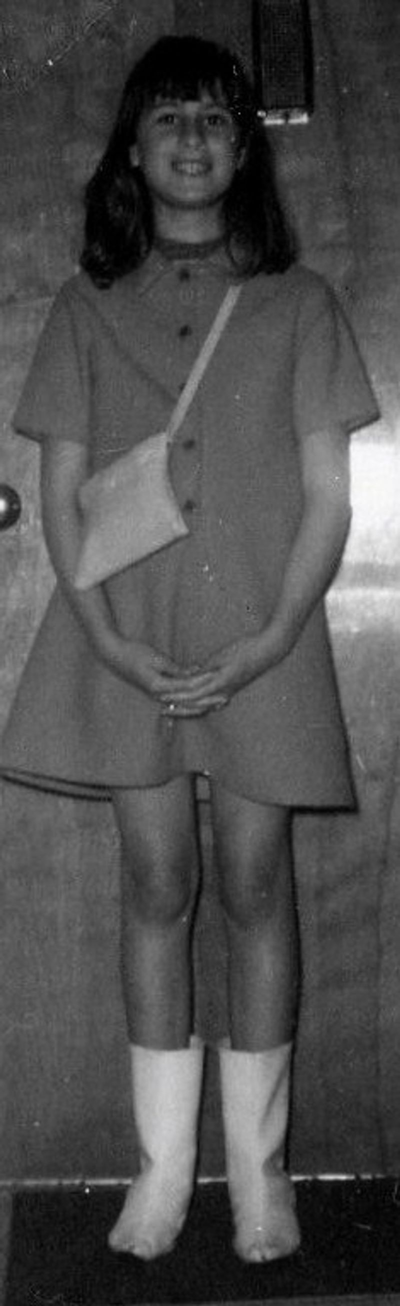 Girl In 1968 Wearing Go-Go Boots