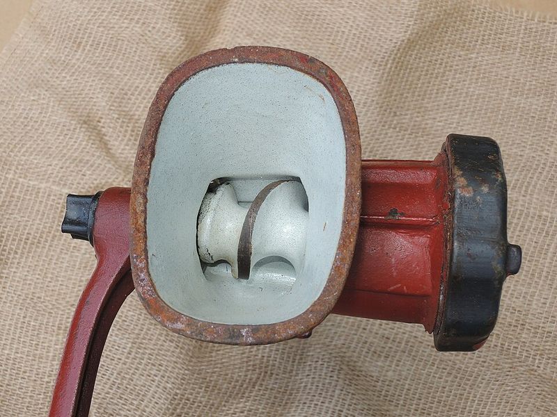 Clamp-On Meat Grinder