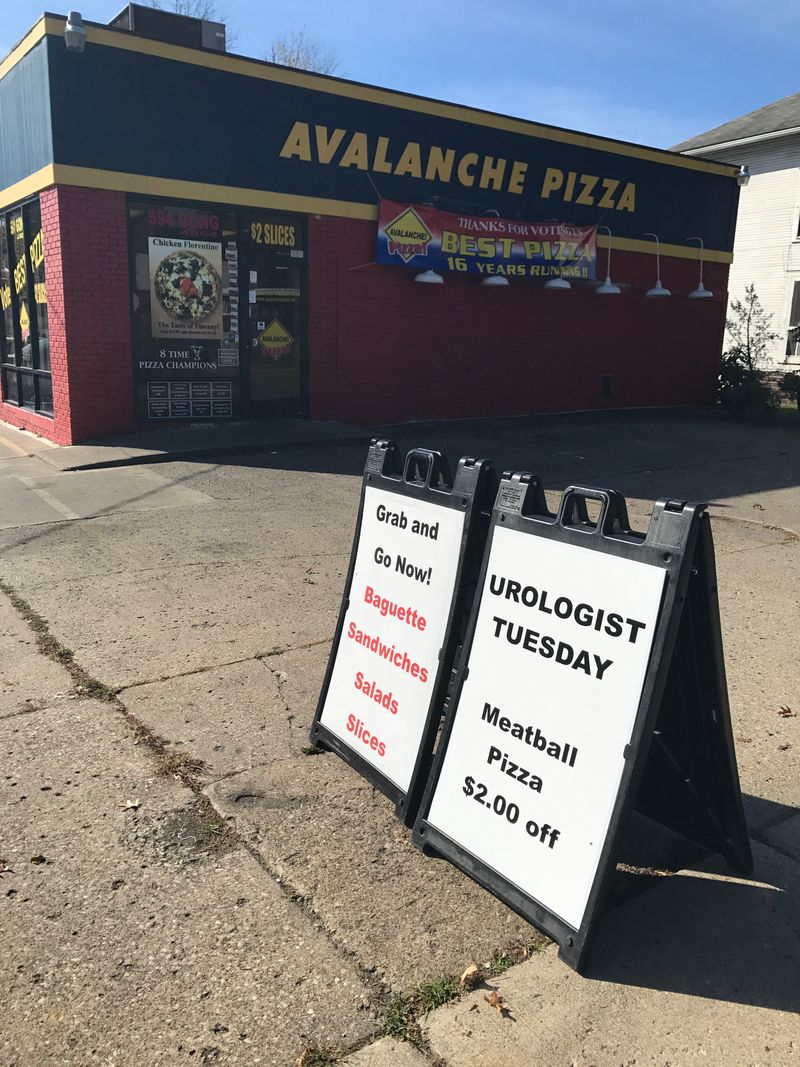 Avalanche Pizza – Athens (Ohio University Area)