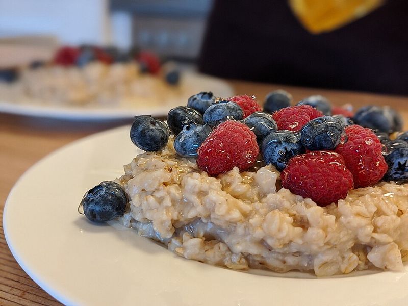 Microwave Oatmeal with Toppings