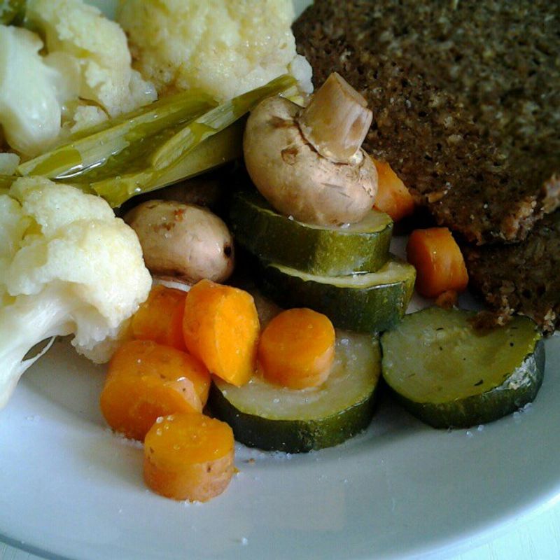 Microwave Steamed Vegetables