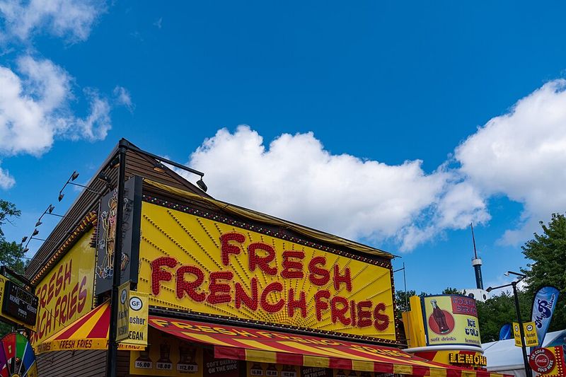 Minnesota: Fresh French Fries Stand, Minnesota State Fair