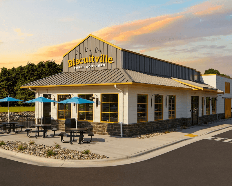 North Carolina: Biscuitville in various locations