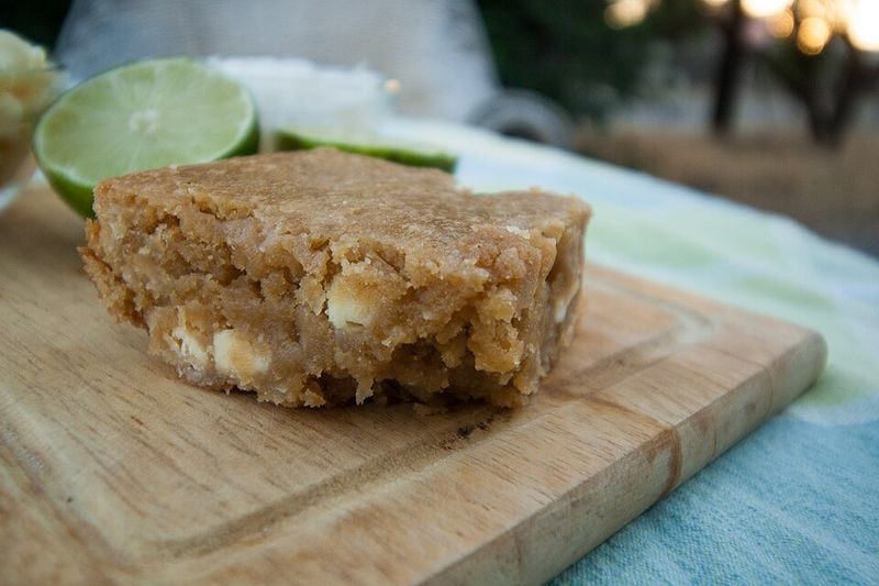 Gingerbread Blondies