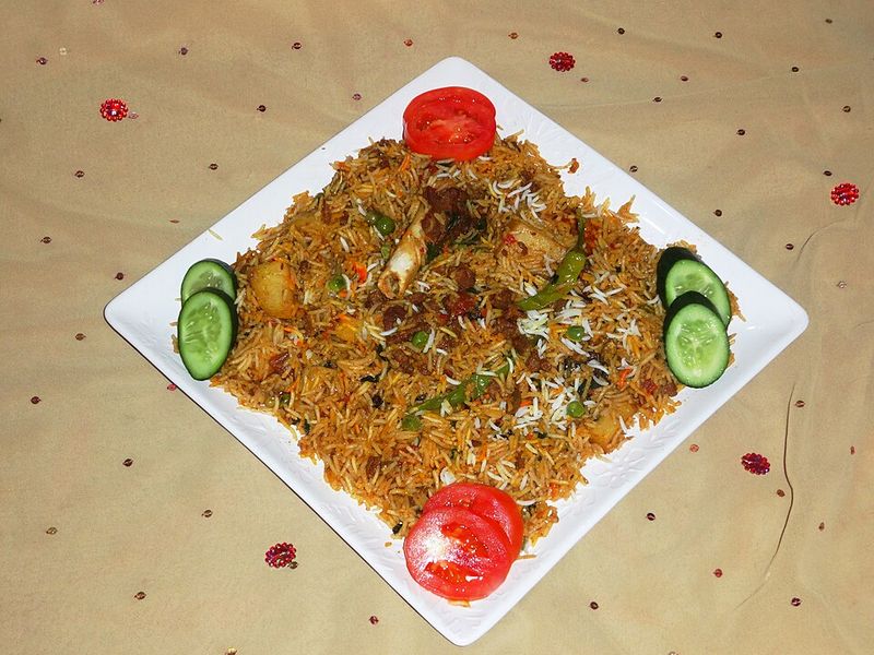 Ground Lamb Keema Biryani
