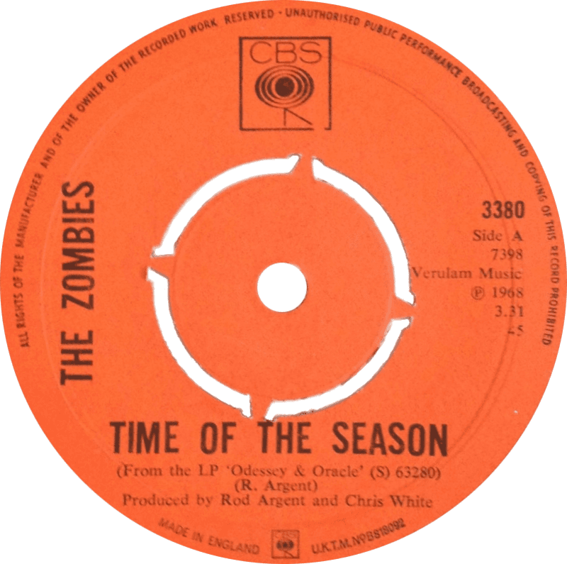 Time of the Season – The Zombies