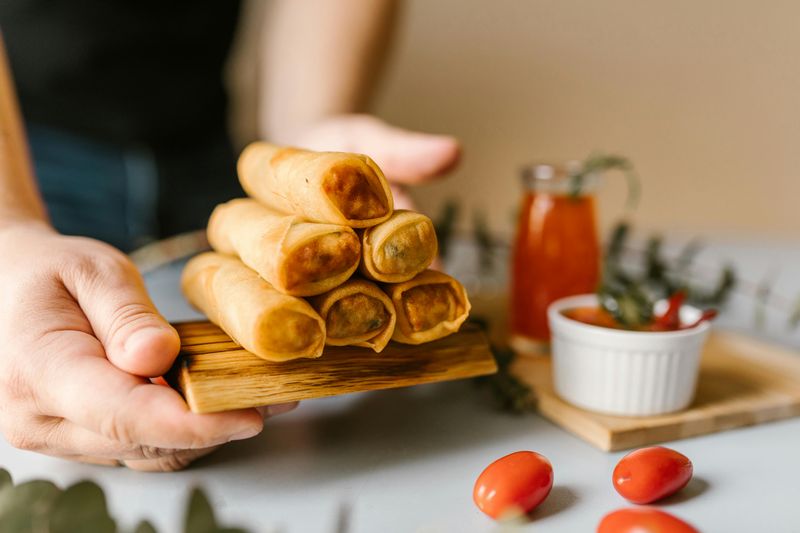 Crispy Egg Rolls Packed With Flavor