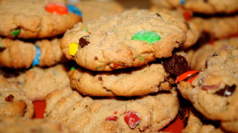M&M Christmas Cookies